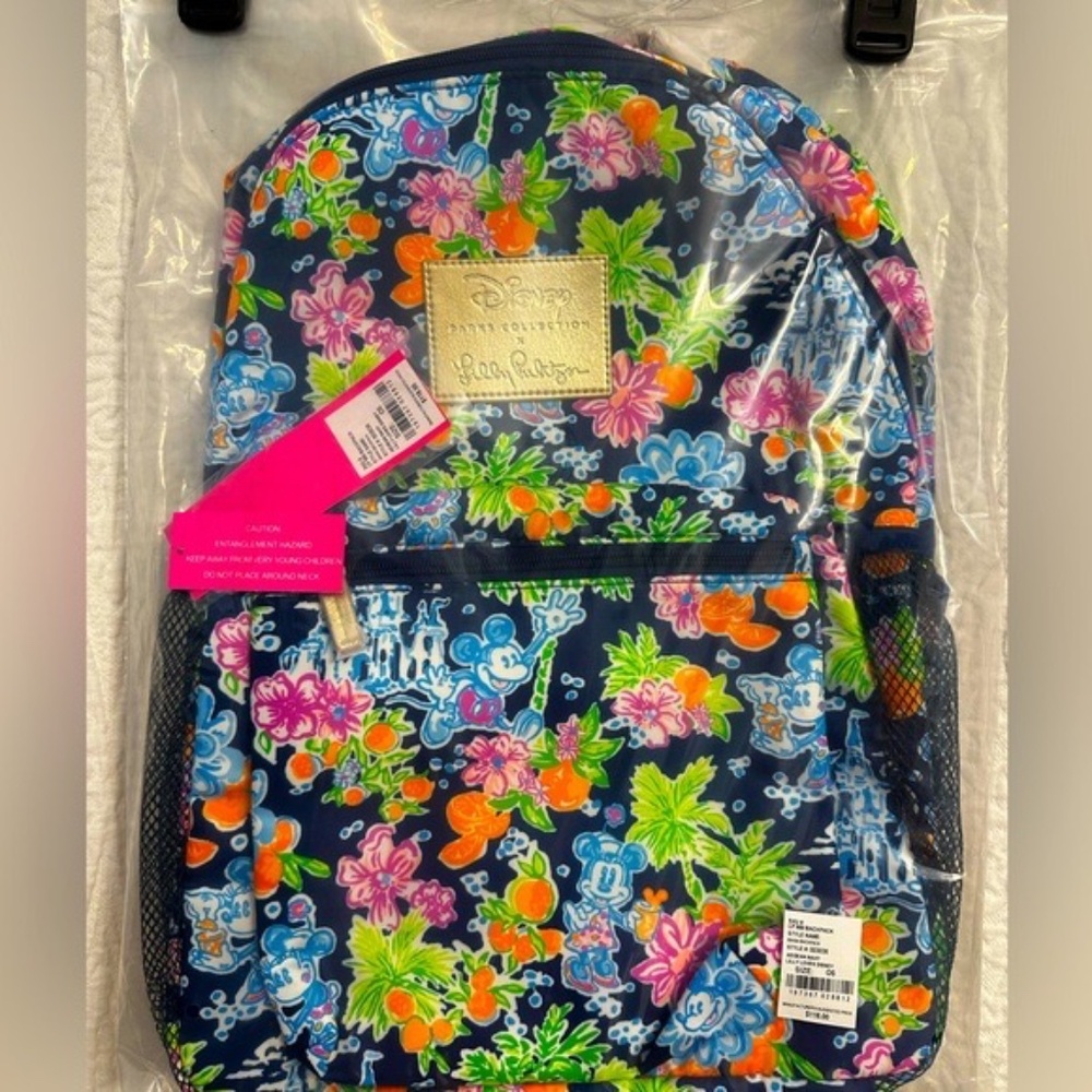 Lilly Pulitzer Lilly Loves Disney Backpack